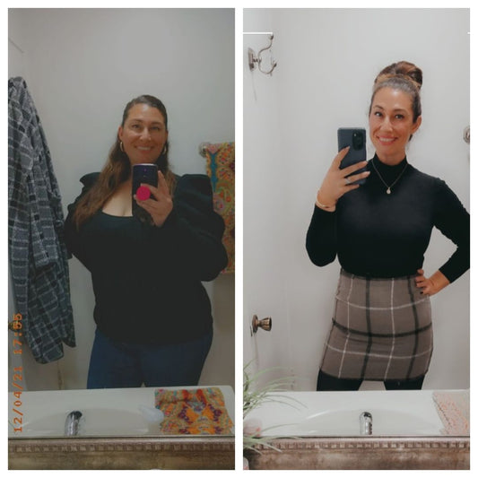 Sarenna is down 81 POUNDS!