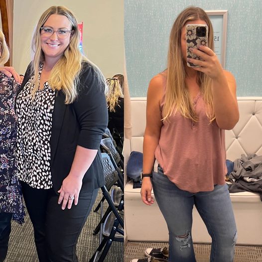 Jackie is down 40 POUNDS!